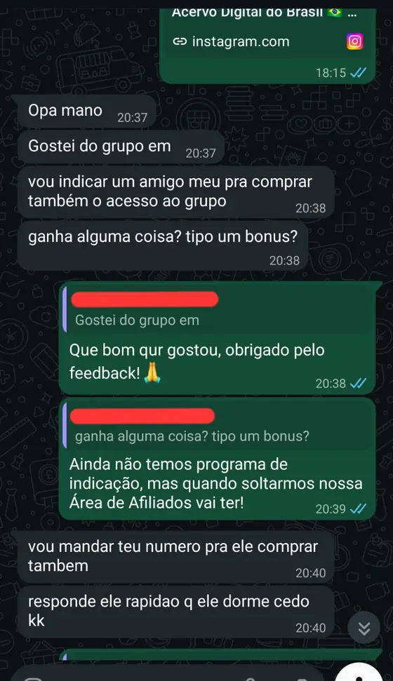 Depoimento real de membro do Repositório Corvo 9