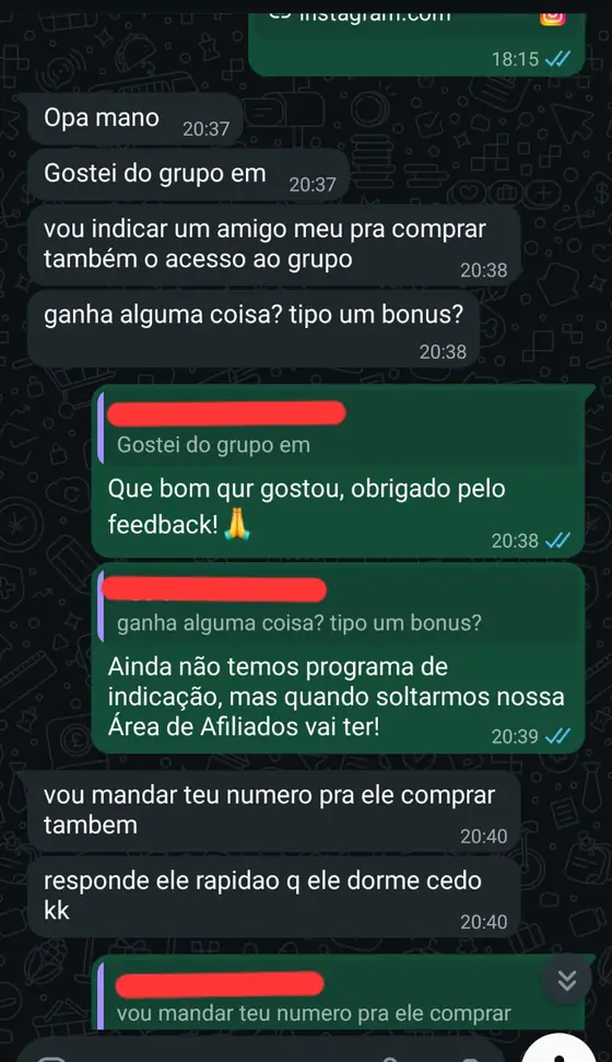 Depoimento real de membro do Repositório Corvo 5