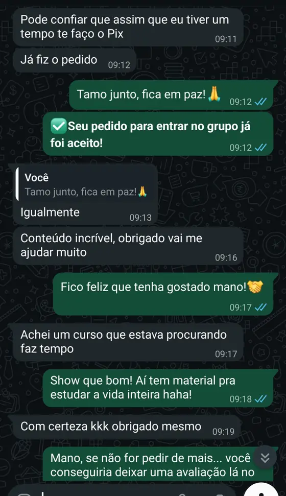Depoimento real de membro do Repositório Corvo 1