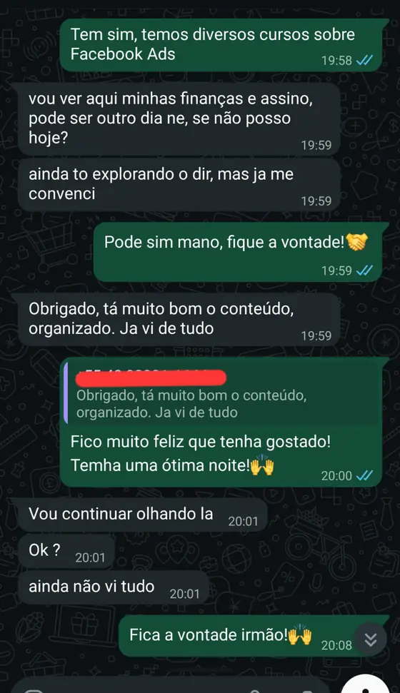 Depoimento real de membro do Repositório Corvo 7